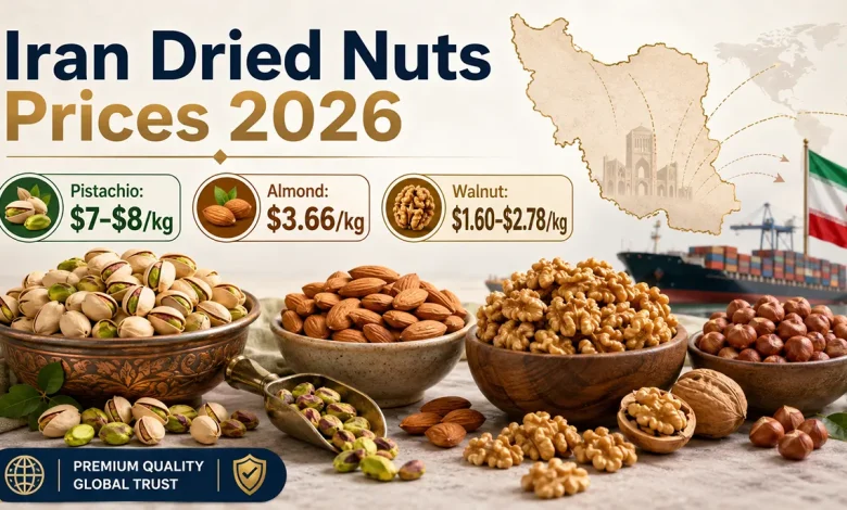 Dried Nuts Wholesale Price in Iran (2026): Bulk Export Guide Dried Nuts Wholesale Price in Iran (2026): Bulk Export Guide