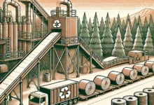 روشهای تولید در بازیافت کاغذ